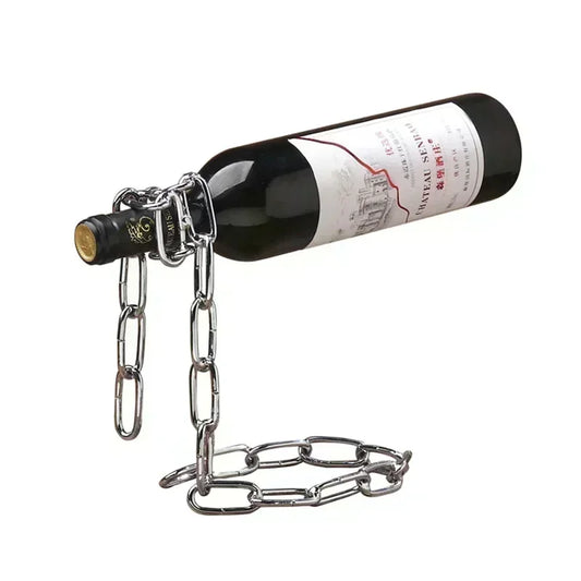 Iron Chain Wine Rack
